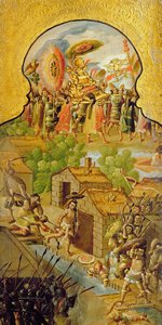 Captura de Moctezuma y enfrentamientos con los españoles en las calles de Tenochtitlán de Spanish School